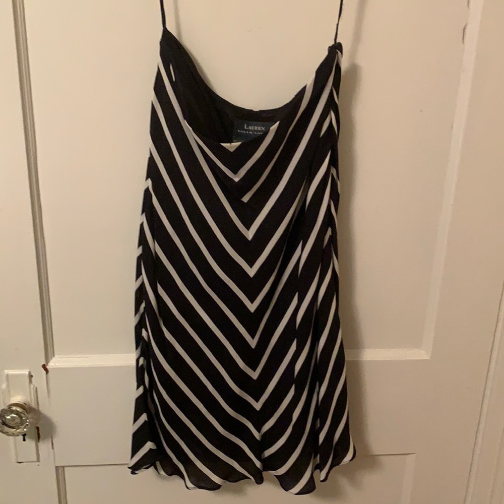 Ralph Lauren silk pencil skirt